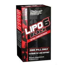 Nutrex Lipo-6 Black Ultra Concentrate 60 caps