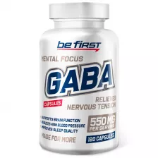 Be First GABA capsules 120 caps