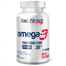 Be First Omega-3 + витамин Е 90 caps