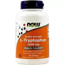 NOW L-Tryptophan 1000mg 60 tabs