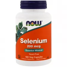 NOW Selenium 200mkg 180 Vcaps