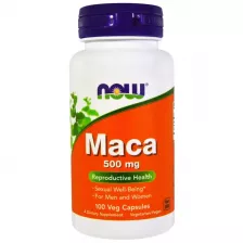 NOW Maca 500mg 100 vcaps