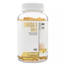 Maxler Omega-3 Gold 240 softgels USA