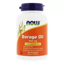 NOW BORAGE OIL 1000 mg 60 softgel