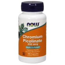 NOW Chromium Picolinate 200mcg 100 vcaps
