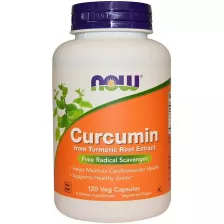 NOW Curcumin extract 95% 120 caps