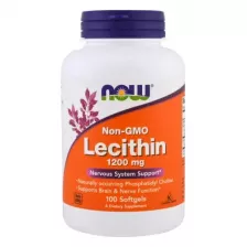 NOW Lecithin 1200 mg 100 sgels