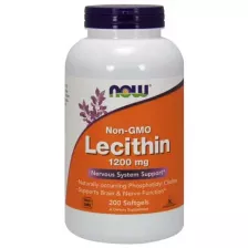 NOW Lecithin 1200 mg 200 sgels