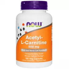 NOW Acetyl L-Carnitine 500 mg 100 vcaps