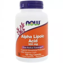 NOW Alpha Lipoic Acid 100 mg 120 Vcaps