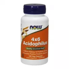 NOW 4x6 Acidophilus 120 Vcaps