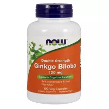 NOW GINKGO BILOBA 120mg 100 vcaps