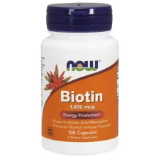 NOW Biotin 1000 mcg 100 caps