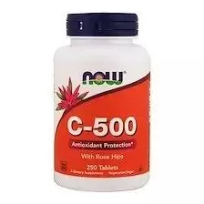 NOW C-500 with Rose Hips 250 tabs