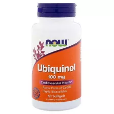 NOW Ubiquinol 100 mg 60 caps