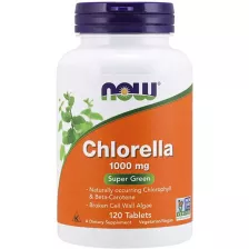 NOW CHLORELLA 1000mg 120 tabs