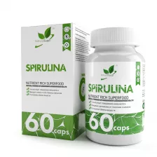 Natural Supp Spirulina 60 caps