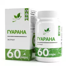 Natural Supp Guarana 700 mg 60 caps