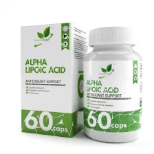 Natural Supp Alpha lipoic Acid 100 mg 60 caps
