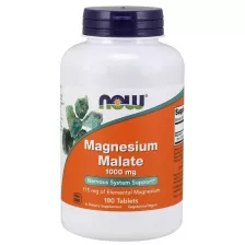 NOW Magnesium Malate 1000 mg 180 tabs