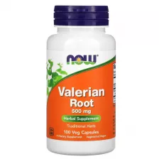 NOW Valerian Root 500 mg 100 veg caps