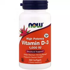 NOW Vitamin D-3 1000iu 360 sgels