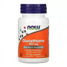 NOW GLUTATHIONE 500mg 30 VCAPS