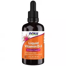 NOW БАД К ПИЩЕ LIQUID VITAMIN D-3 (400 IU) FOR CHILDREN