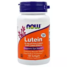 NOW LUTEIN 10 MG (FROM ESTERS) 120 SGELS