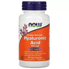 NOW Hyaluronic Acid 2X PLUS 100mg - 60 vcaps