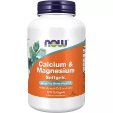 NOW CAL-MAG + D SOFTGELS 120 SGELS