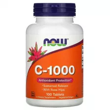 NOW Vitamin C-1000 SR RH 100 tabs