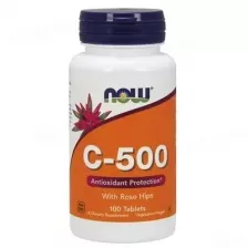 NOW Vitamin C-500 RH 100 tabs