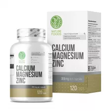 Nature Foods Calcium Magnesium Zinc 120 caps