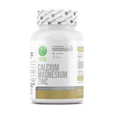 Nature Foods Calcium Magnesium Zinc 120 caps