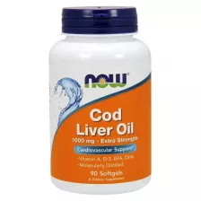 NOW COD LIVER OIL 1,000MG 90 SGELS