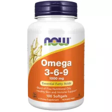 NOW OMEGA 3-6-9 1000MG 100 SGELS