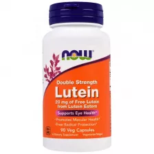 NOW LUTEIN 20 MG (FROM ESTERS) 90 vcaps