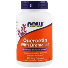 NOW QUERCETIN W/BROMELAIN 120 VCAPS