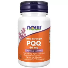 NOW PQQ 40mg EXTRA STRENGTH 50 VCAPS