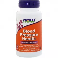 NOW БАД К ПИЩЕ BLOOD PRESSURE HEALTH 90 VCAPS