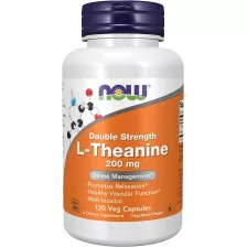 NOW THEANINE 200 MG 120 VCAPS