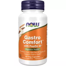 NOW GASTRO COMFORT WITH PEPZIN GI  60 VCAPS