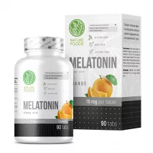 Nature Foods Melatonin 10mg 90 tabs (Жевательные)