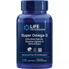 LIFE Extension Super Omega-3 120 Softgels