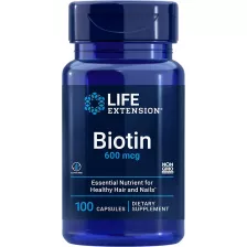 LIFE Extension Biotin 600mcg 100 caps