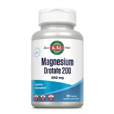 KAL Vitamins Magnesium Orotate 200mg 120 Vegcaps