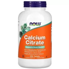 NOW Calcium Citrate With Minerals 250 tabs