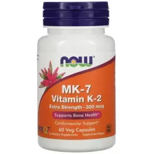 NOW VITAMIN K2 (MK-7) 300 mcg 60 VCAPS