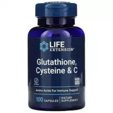 LIFE Extension Glutathione Cysteine & C 100 caps